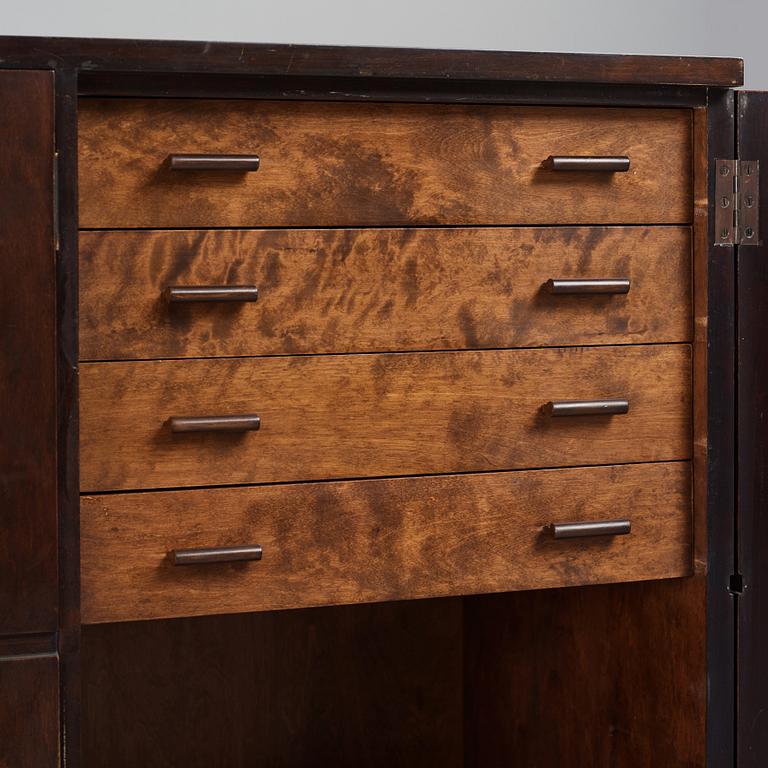 Axel Einar Hjorth, a stained birch 'Typenko' sideboard, Nordiska Kompaniet, Sweden, 1933.