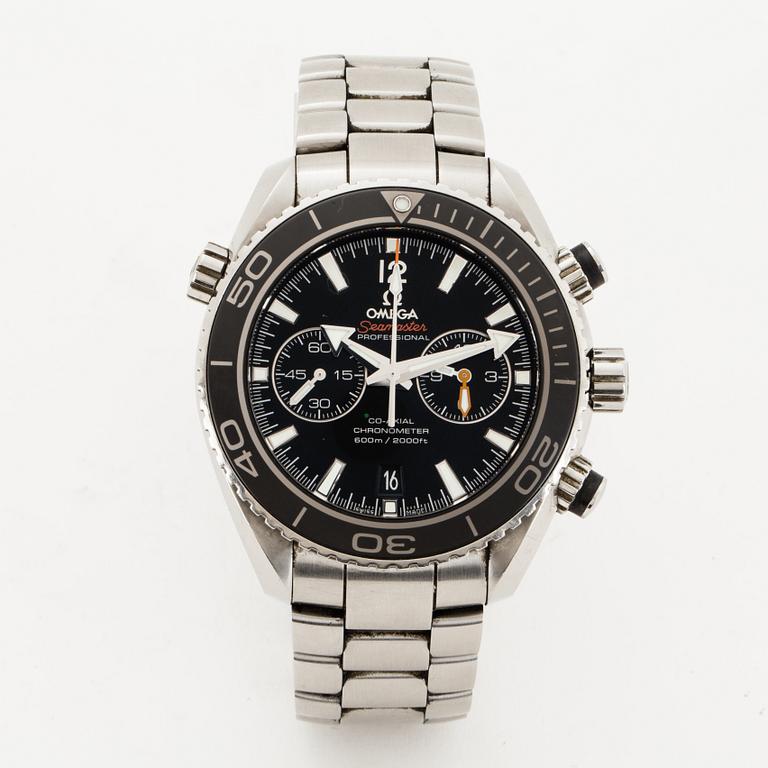 Omega, Seamaster Planet Ocean 600M, Co-Axial Chronograph, Chronometer, wristwatch, 45.5 mm.