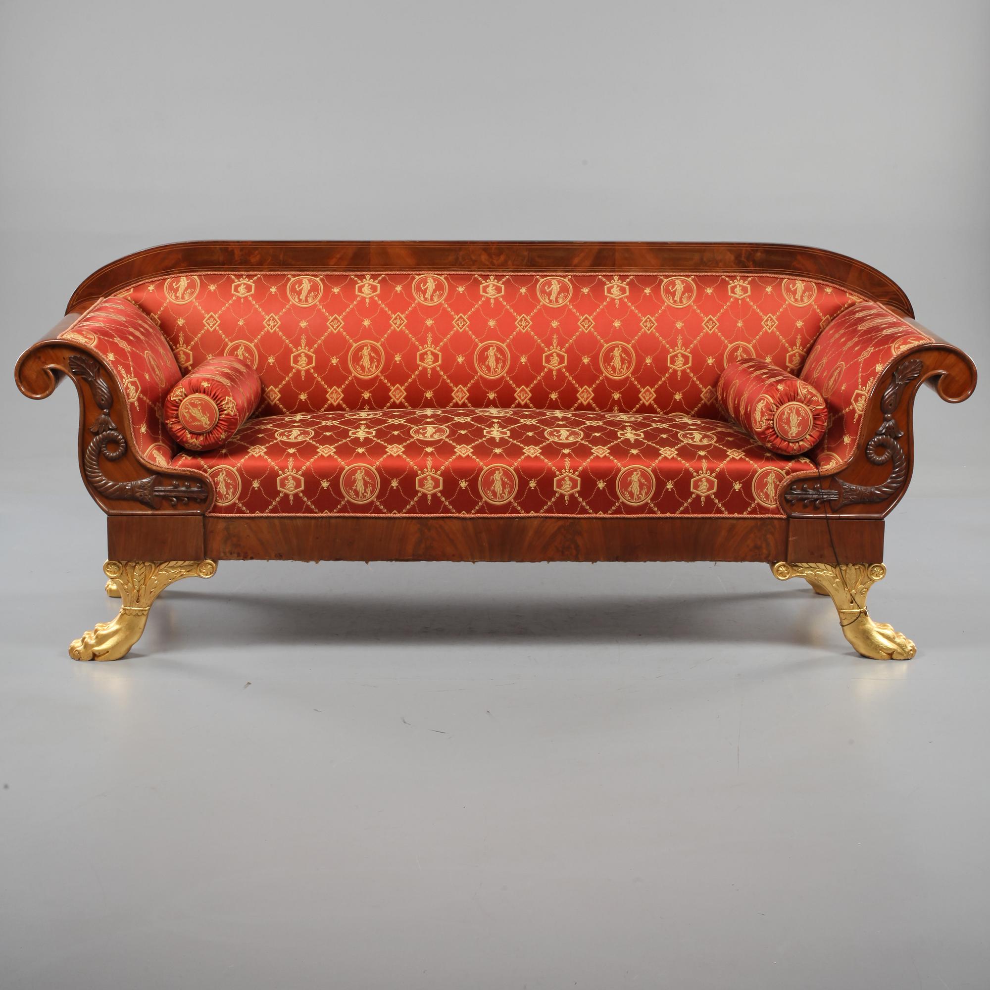 SOFFA, empire, 1800-talets första hälft.