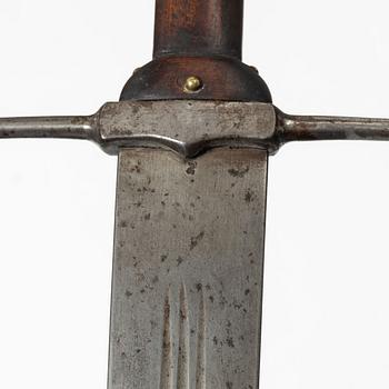 Tvåhandssvärd, 1800-tal med äldre delar.