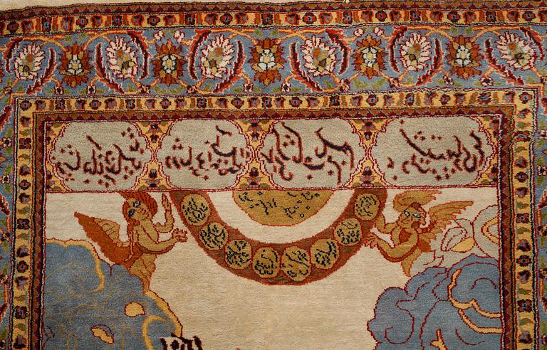MATTA, orientalisk, figural, old, 120 cm x 200 cm.
