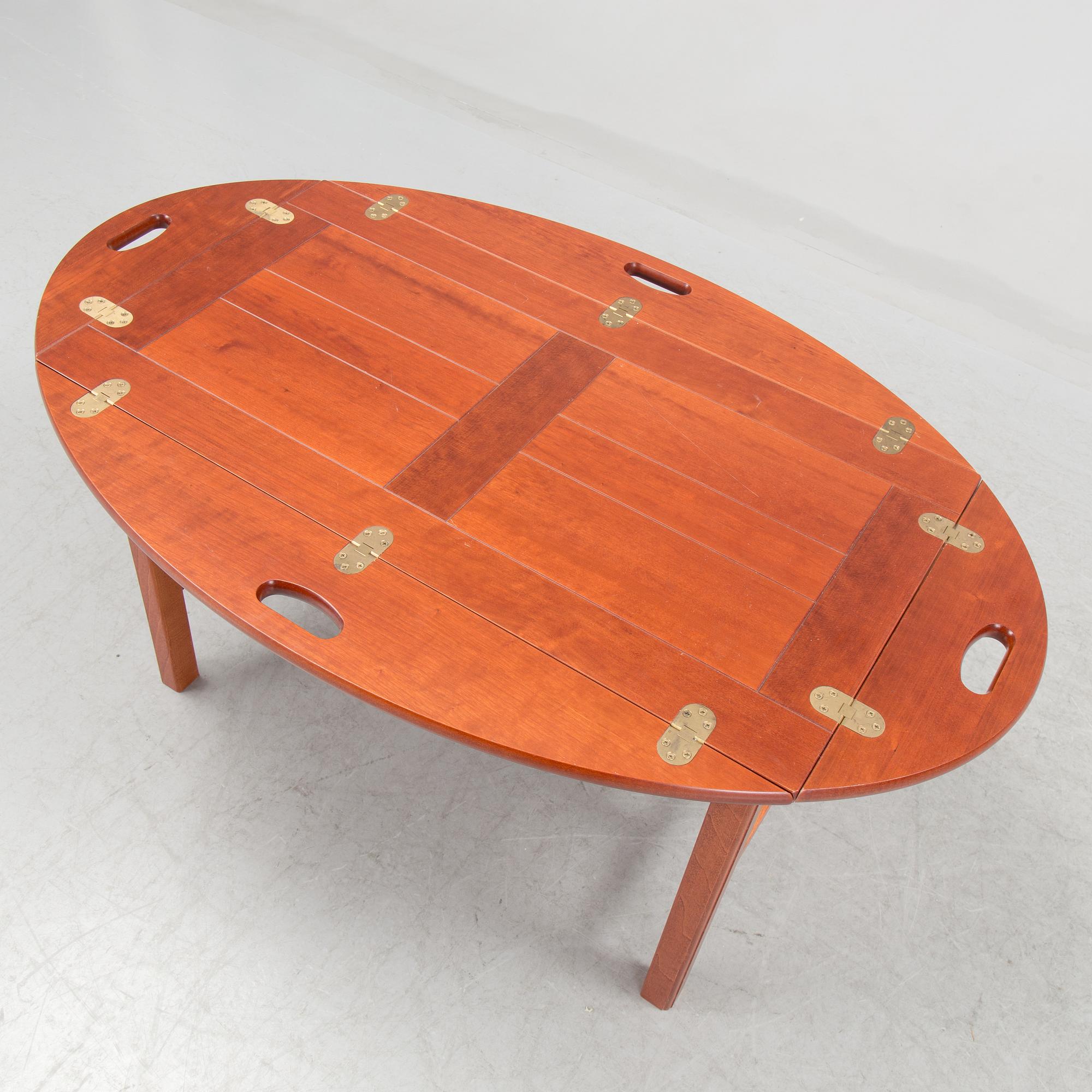 A "Butler´s tray" coffee table, 20th century.