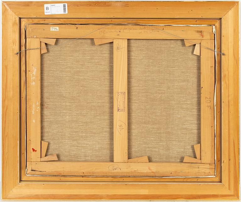 Theo Tobiasse, oil on canvas, signed.