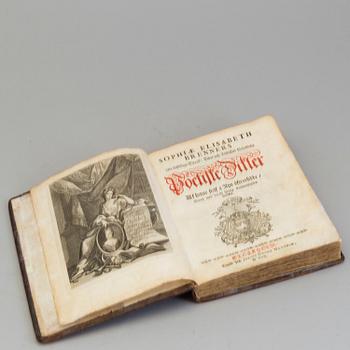 A book,  Sophia Elisabeth Brenner, 
Stockholm 1713.