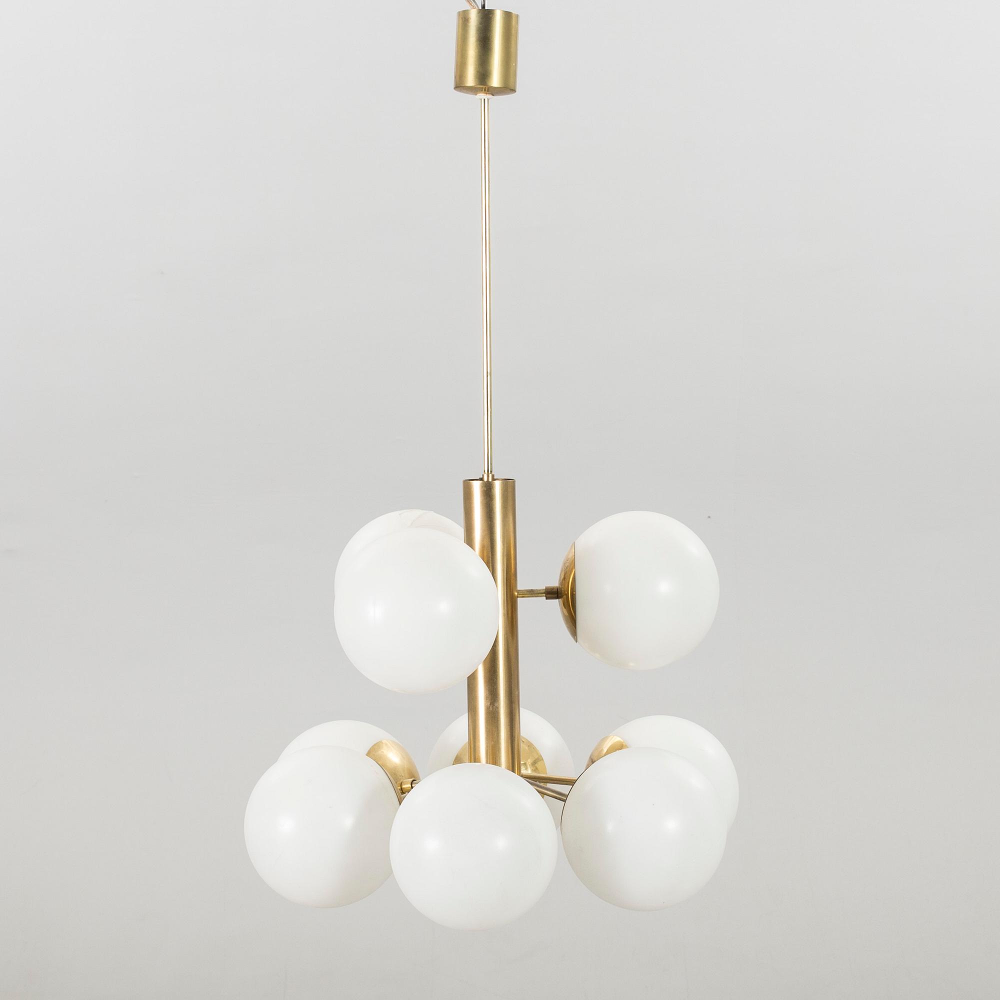 TAKLAMPA, 1900-talets andra hälft.