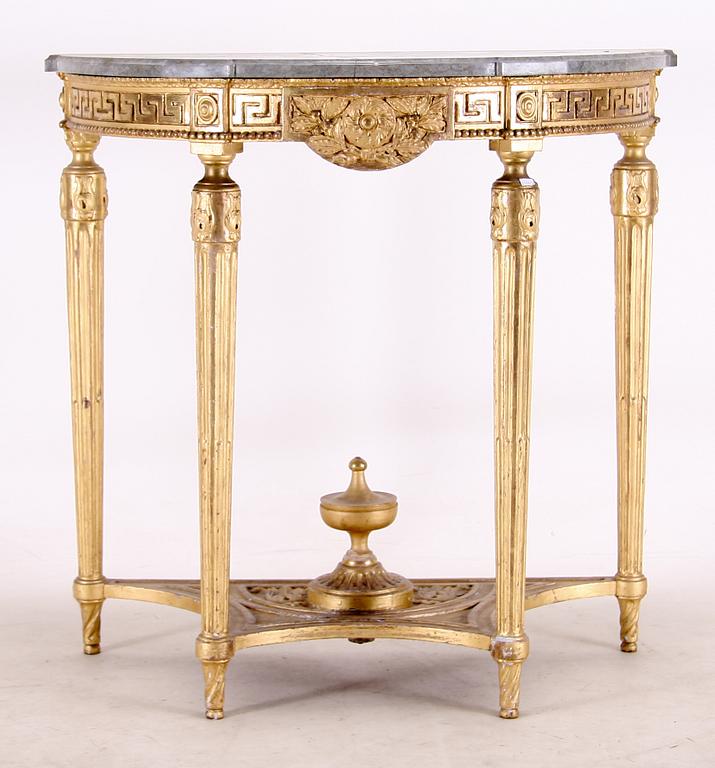 KONSOLBORD, gustaviansk stil, 1800-tal.