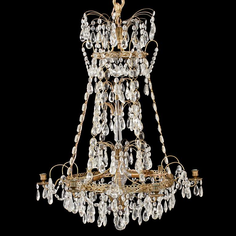 LJUSKRONA, omkring 1900-talets mitt. Höjd 89 cm.