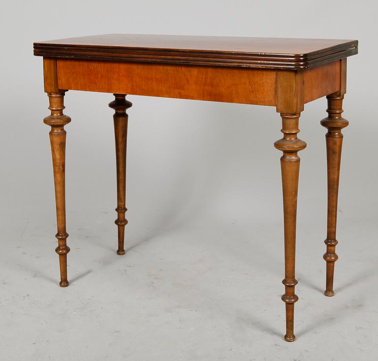 SPELBORD, nyrenässans, sent 1800-tal.