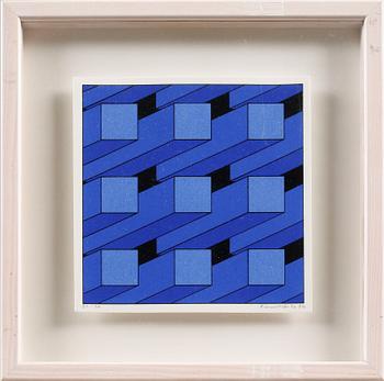 Einar Höste · EINAR HÖSTE, färgserigrafi, signerad, numrerad 34/60 samt daterad -94.