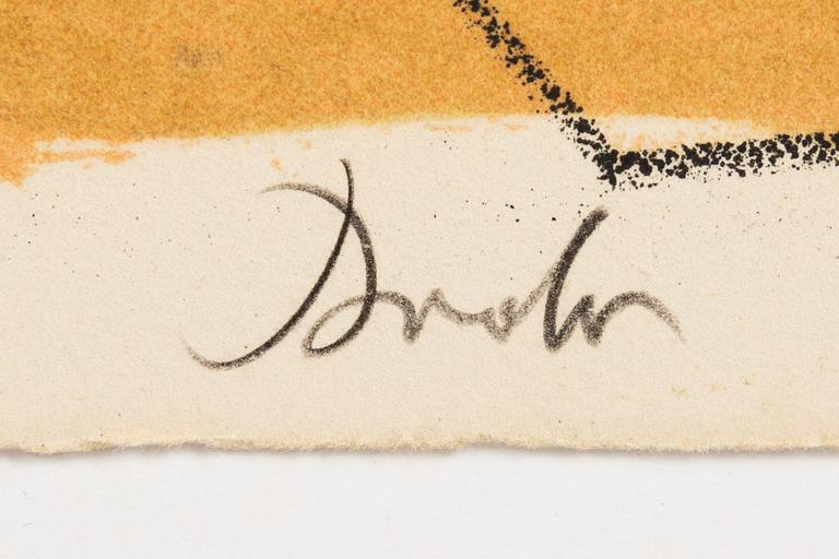 Djuric Miodrag Dado, 12 stycken litografier med mapp. Samtliga signerade och numrerade 9/75.