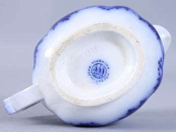 SERVIS, 100 delar, flintgods, "Vinranka", Arhur Percy, Gefle.