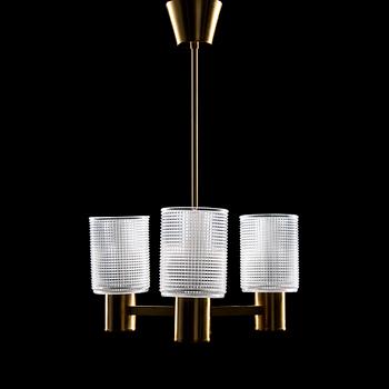 TAKLAMPA, Tyringe Konsthantverk, 1960/70-tal. Höjd 60 cm.