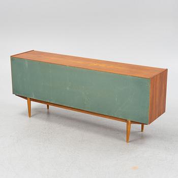 A teak veneered sideboard, mid 20th Century.