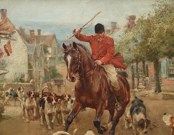 Alfred William Strutt, The Fox Hunt - the theft.