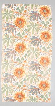 DRAPERIER, 3 våder (dubbla), "Aralia", Josef Frank, firma Svenskt Tenn, 1900-talets andra hälft.