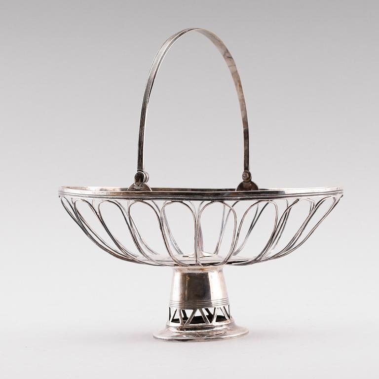 GREPSKÅL, argent haché, 1800-tal.