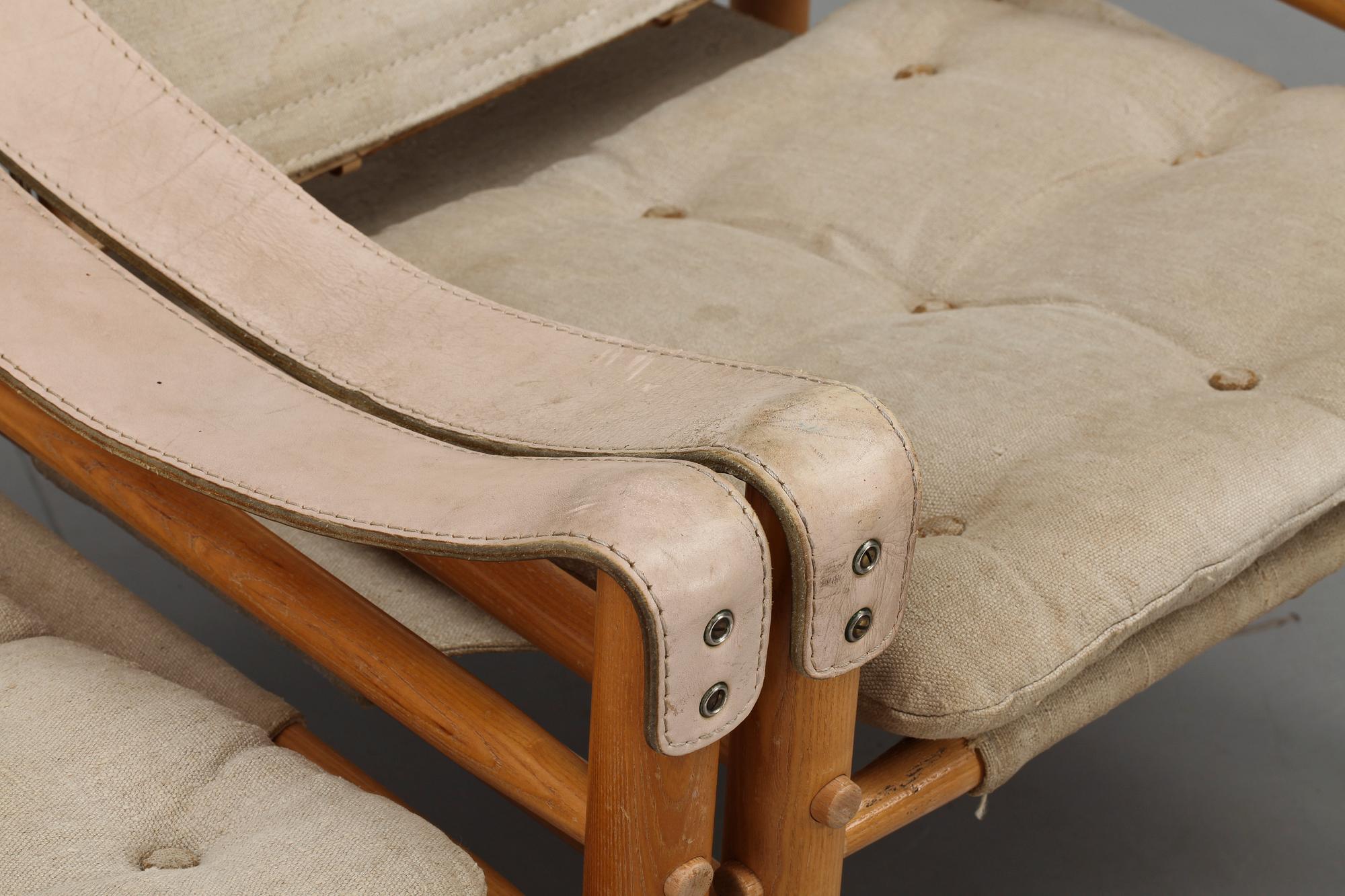 FÅTÖLJER, ett par, "Sirocco", Arne Norell, 1980-tal.