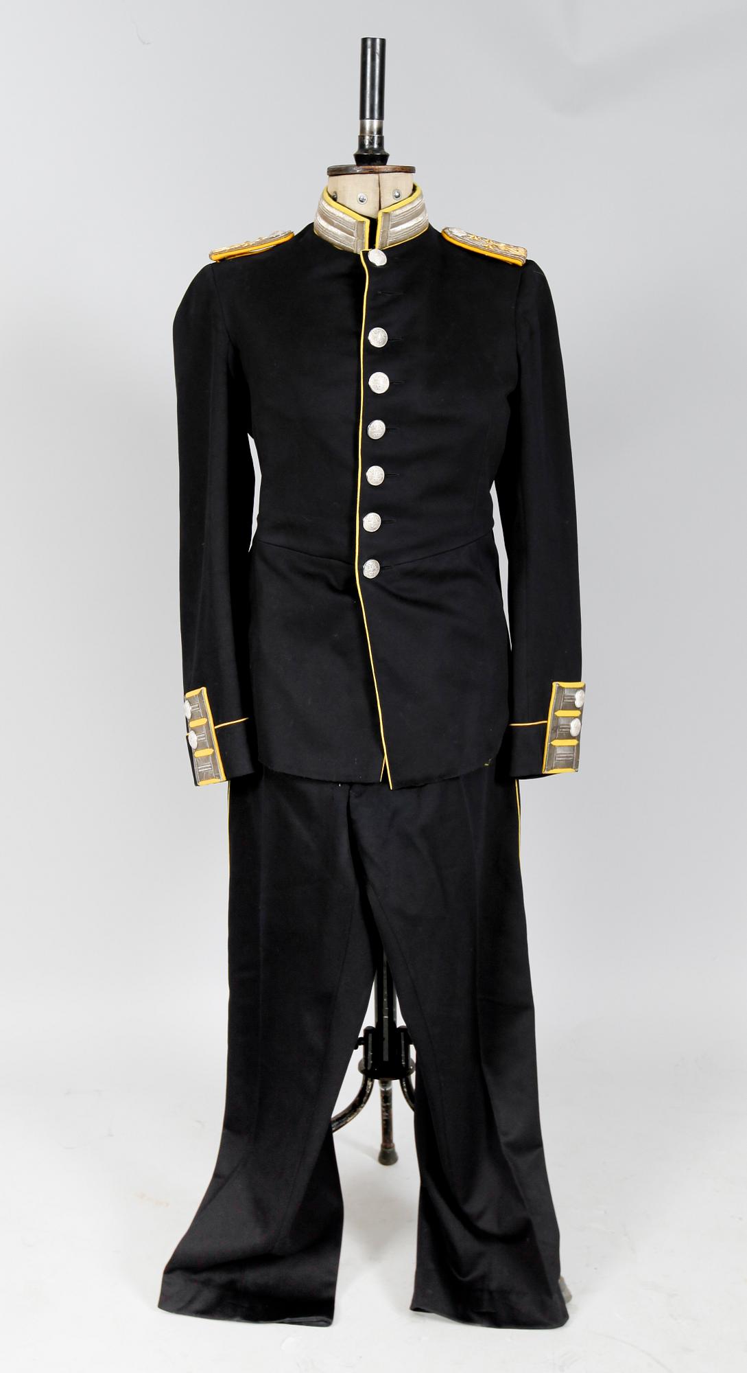 OFFICERSUNIFORM, Sverige, 1800-tal.