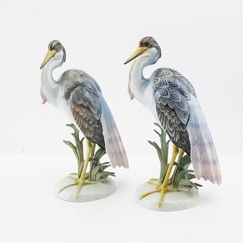 MH Fritz figurines 2 pcs Rosenthal Germany mid 20th century porcelain.