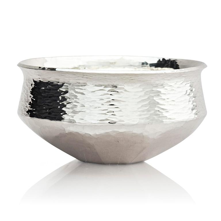 Claës E. Giertta, skål, sterling silver, Stockholm 1974.
