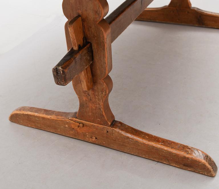BOCKBORD, allmoge, 1800-talets första hälft.