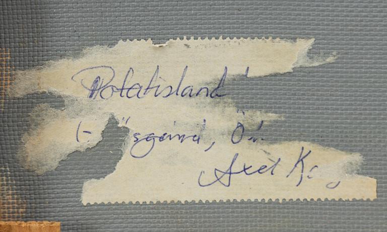 Axel Kargel, "Potatislandet vid Gräsgård".