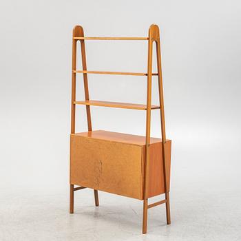 A bookcase, mid 20th Century.
