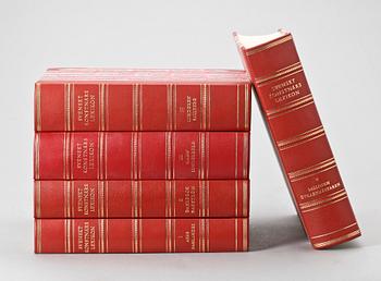 BÖCKER, 5 band, Svenskt konsnärslexikon, Allhems förlag, Malmö.