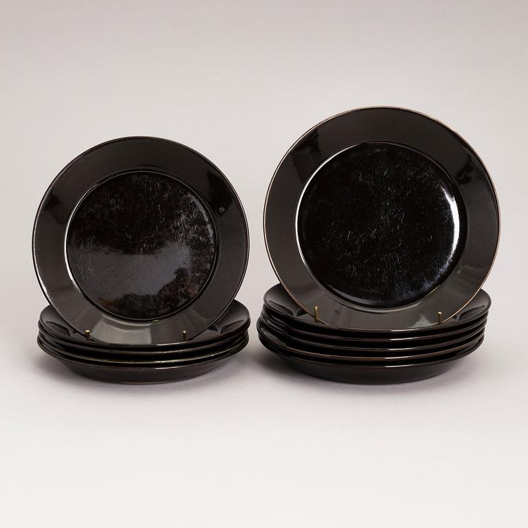 KAJ FRANCK, astiasto, 37 osaa, "Kilta" Arabia 1900-luvun puoliväli.