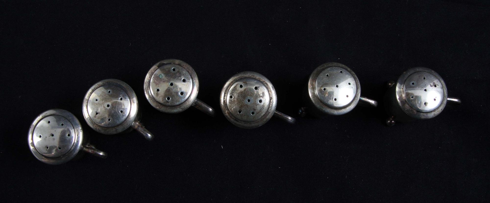 SALTKAR, 6 st. Silver.