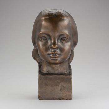 HELGE HÖGBOM, skulptur, brons, signerad och numrerad 1/5.