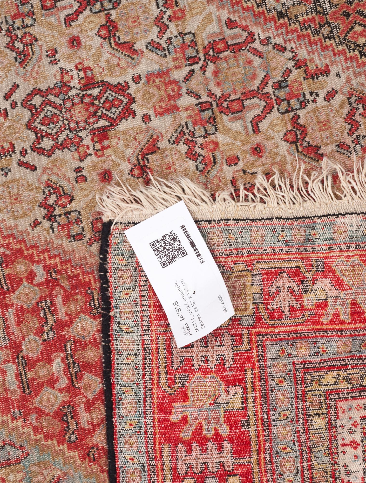 MATTA, antik/semiantik, Senneh, ca 197 X 132 cm.