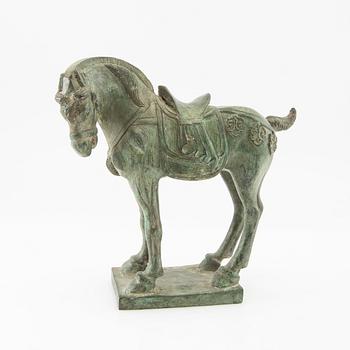 Sculpture Tang horse modern copy.