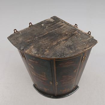 HÖRNSKÅP, England, 1800-tal.