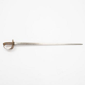 A Swedish cavalry saber.