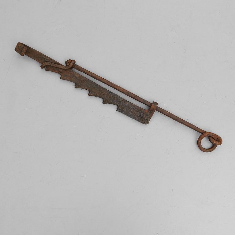 GRYTHÅLLARE, smide, 1700-tal.