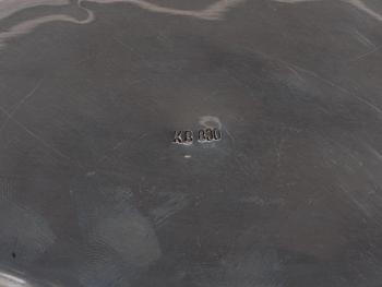 SKÅL SAMT GRÄDDKANNA, silver, bla Ryssland,