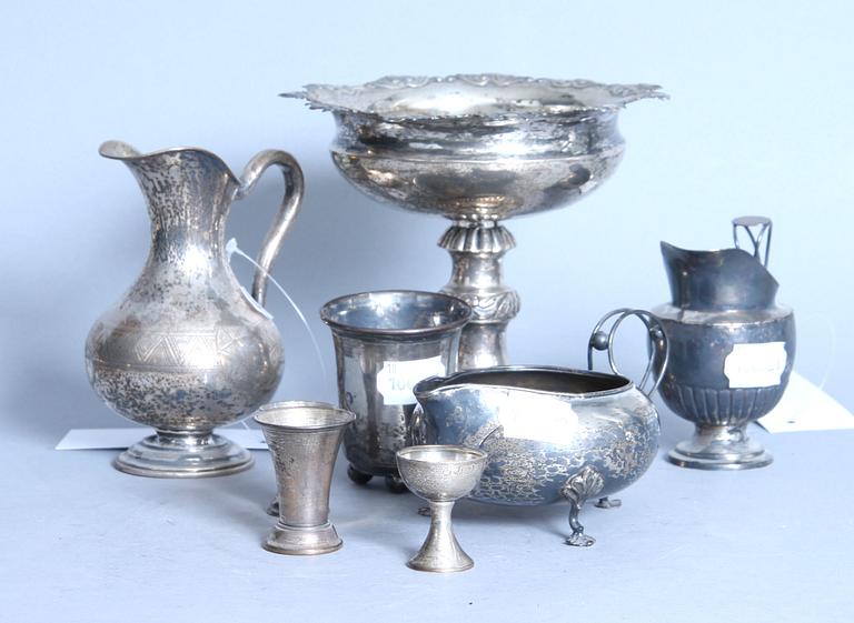 PARTI SILVER, 8 delar, ca 750 g.