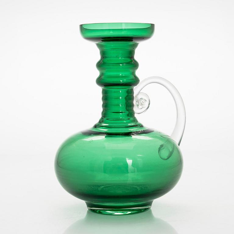 Tamara Aladin, A 1970's glass vase 'Kleopatra', for Riihimäki Glassworks, Finland. Model designed 1969.