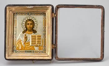 IKON, tryck på plåt, Ryssland 1800- talets senare hälft.