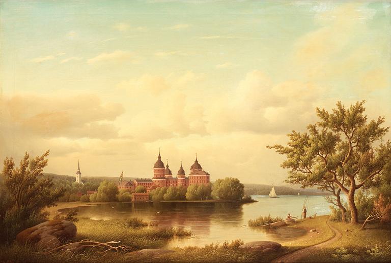 Carl Abraham Rothstén, View of Gripsholm Castle.