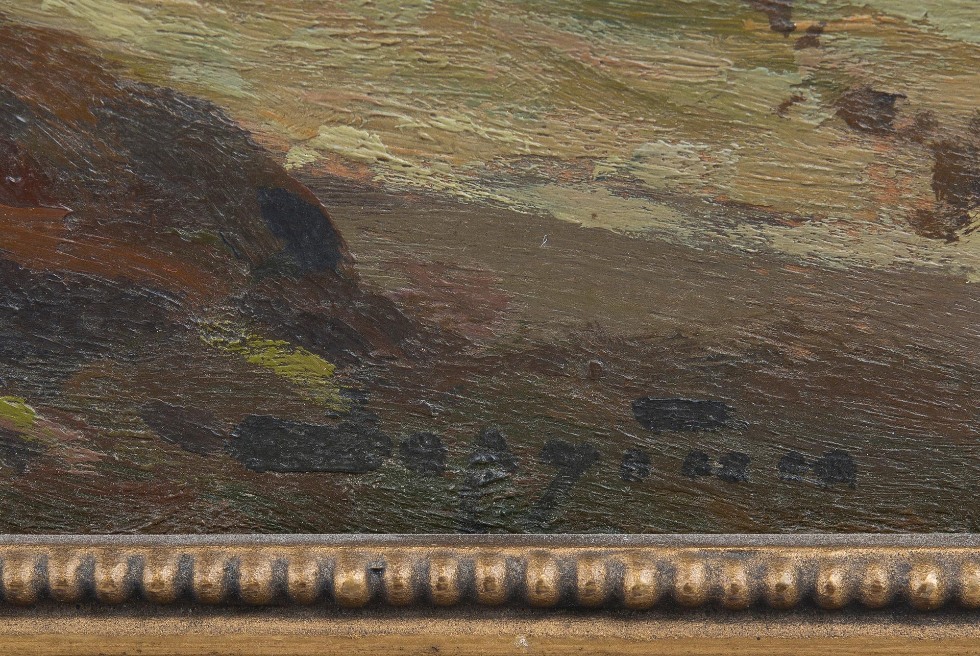 Viktor Ivanovich Zarubin, AT DUSK. ЗАРУБИН, ВИКТОР ИВАНОВИЧ (1866-1928)
В СУМЕРКАХ.