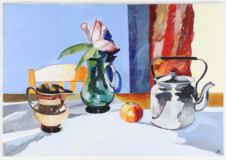 ANITA FRÖDING, olja på duk, signerad.