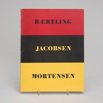 BOK, "Konkret Realism, Baertling, Jacobsen, Mortensen", Åke Nyblom & Co Boktryckeri AB, Stockholm 1956.