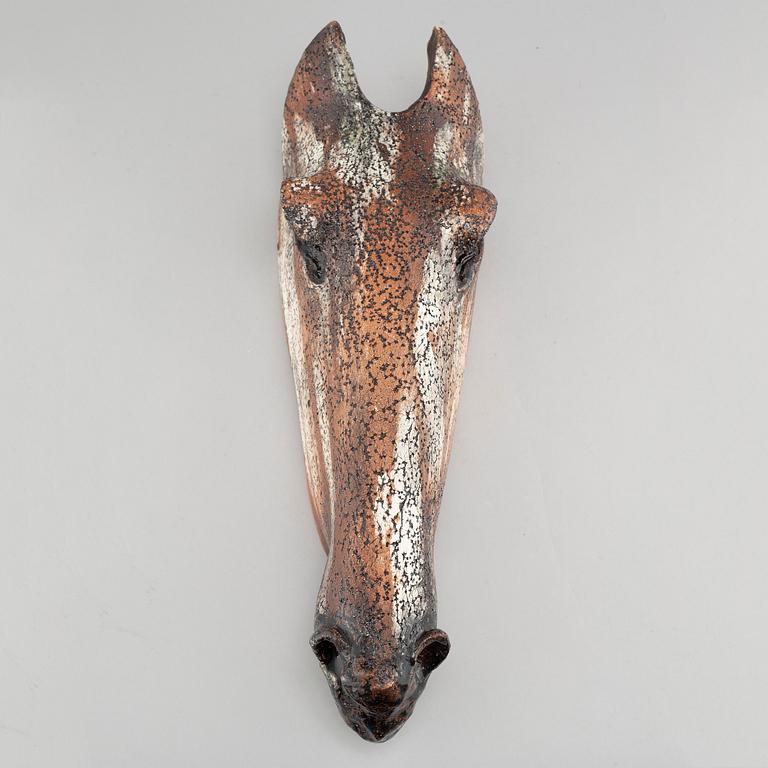 HENRIK ALLERT, skulptur, lergods, signerad.