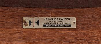 A Hans J Wegner 'JH-713' armchair, Johannes Hansen Möbelsnedkeri, Denmark,