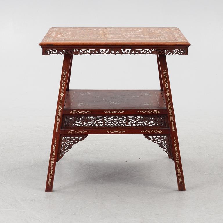 A hardwood table, China, 20th century.
