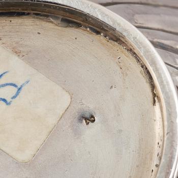 An English silver sugar bowl, mark of Charles Stuart Harris, London 1897.