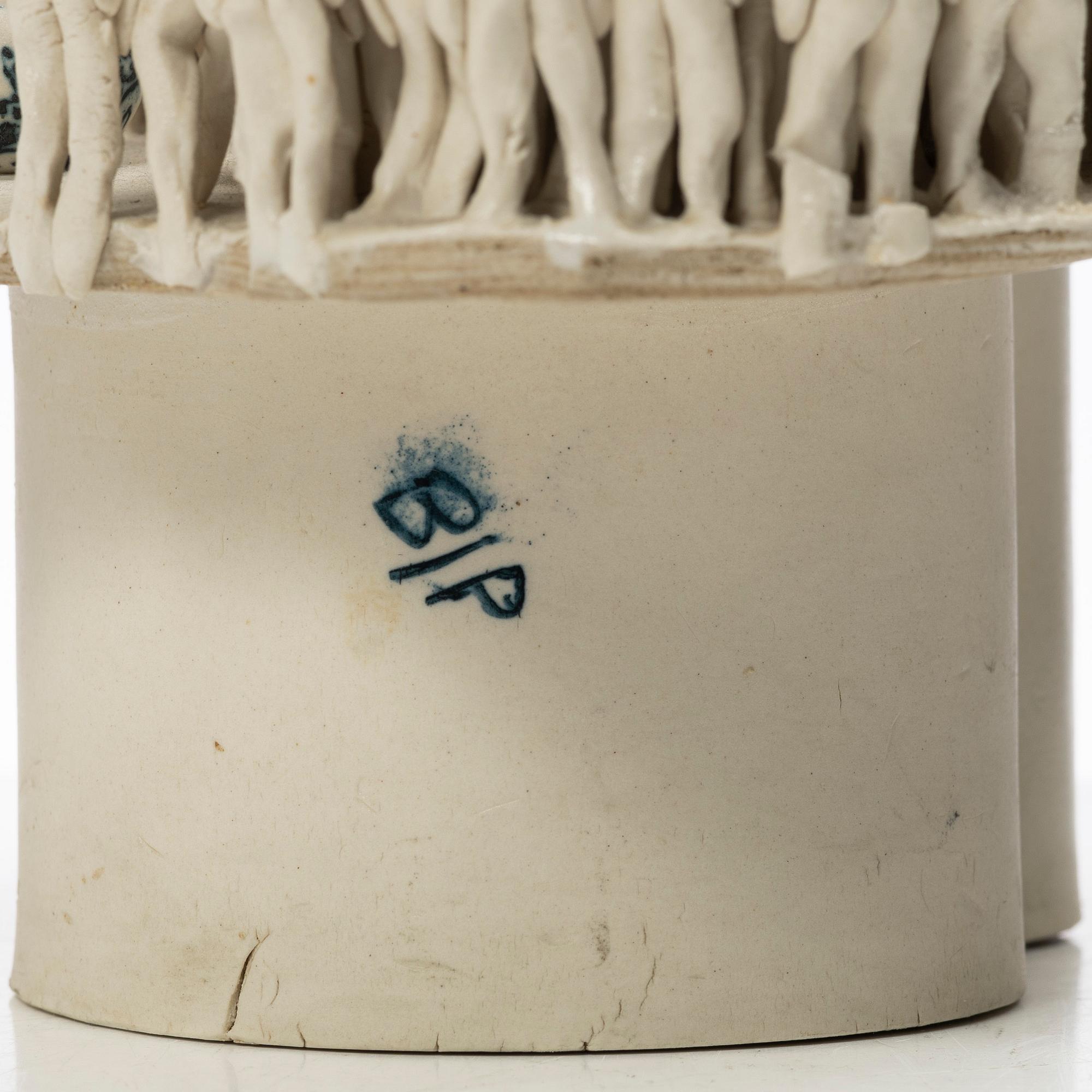 Britt-Ingrid "BIP" Persson, a stoneware sculpture.