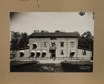 Signe Brander, eleven photographs, mounted on cardboard. First quarter of the 20th century.